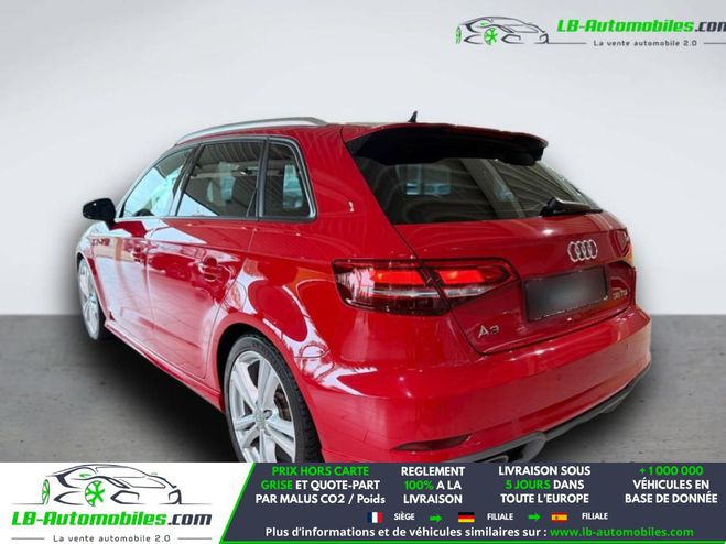 Audi A3 TDI 150 BVA Rouge M�tallique de 2020