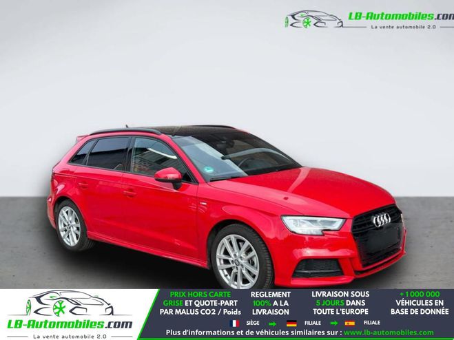 Audi A3 TDI 150 BVA Rouge M�tallique de 2020