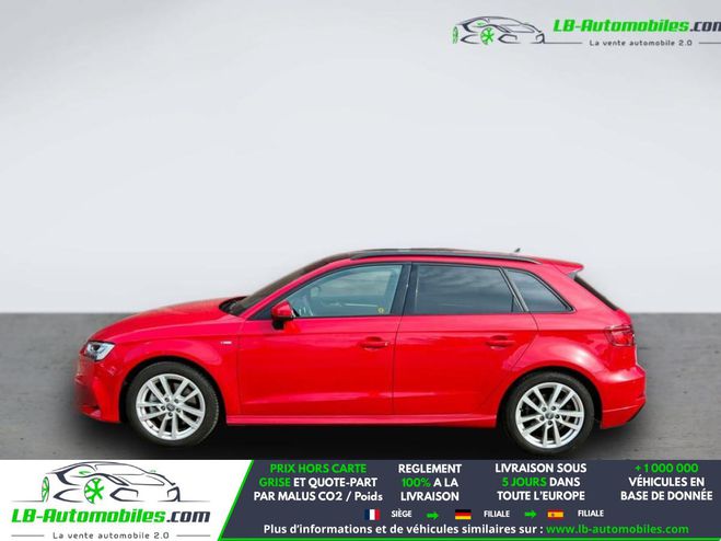 Audi A3 TDI 150 BVA Rouge M�tallique de 2020