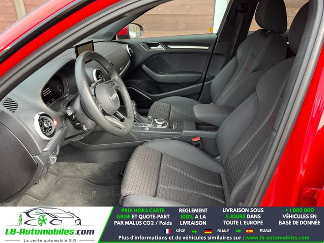 Audi A3 TDI 150 BVA Rouge M�tallique de 2020