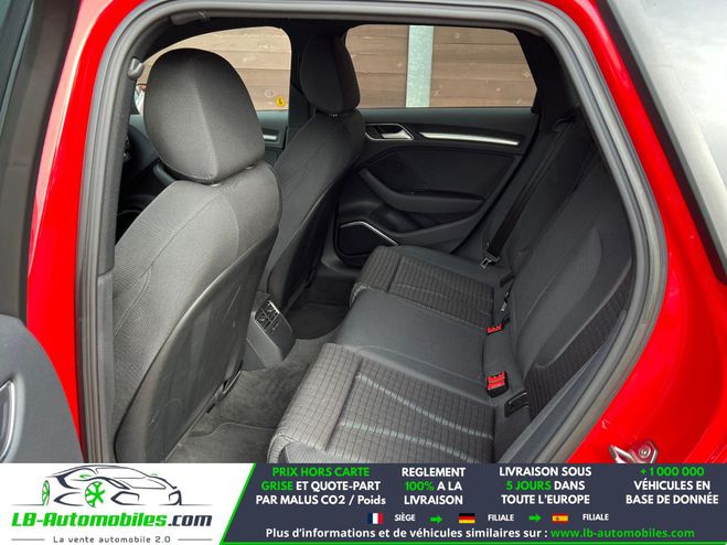 Audi A3 TDI 150 BVA Rouge M�tallique de 2020