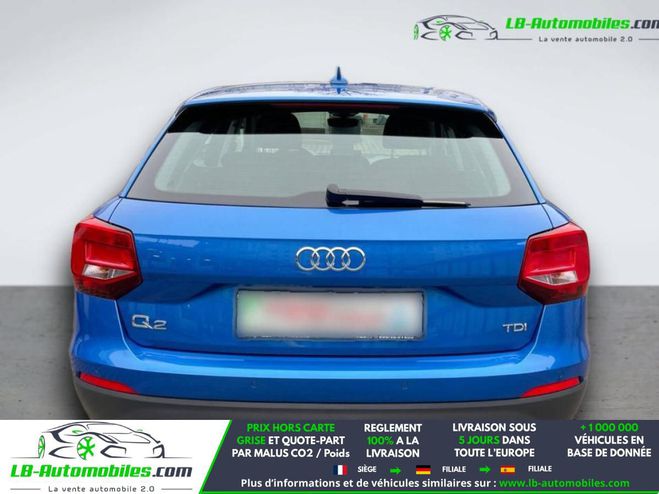 Audi Q2 TDI 116 ch BVA Bleu M�tallique de 2018