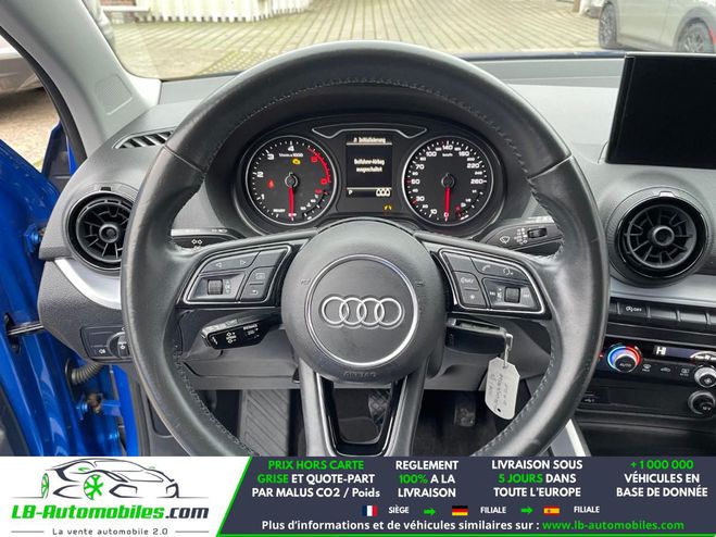 Audi Q2 TDI 116 ch BVA Bleu M�tallique de 2018