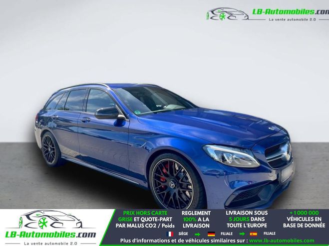 Mercedes Classe C 63 S AMG Bleu M�tallique de 2017