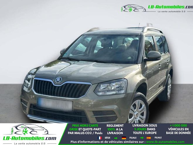 Skoda Yeti 2.0 TDI 110 4x4 BVM Vert M�tallique de 2014