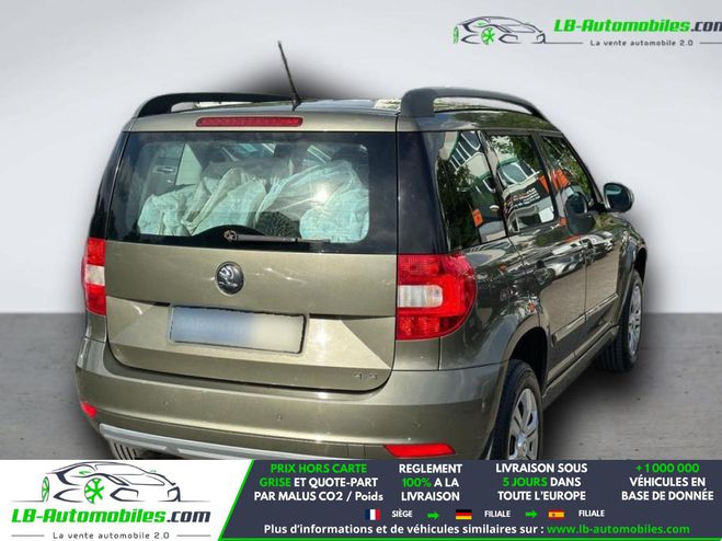 Skoda Yeti 2.0 TDI 110 4x4 BVM Vert M�tallique de 2014