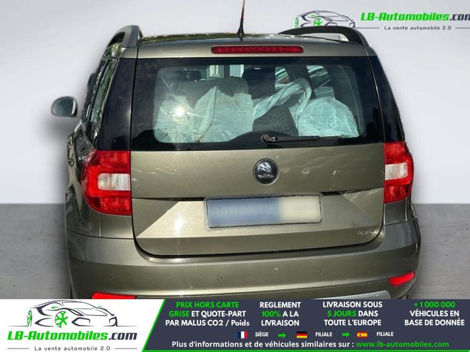 Skoda Yeti 2.0 TDI 110 4x4 BVM Vert M�tallique de 2014