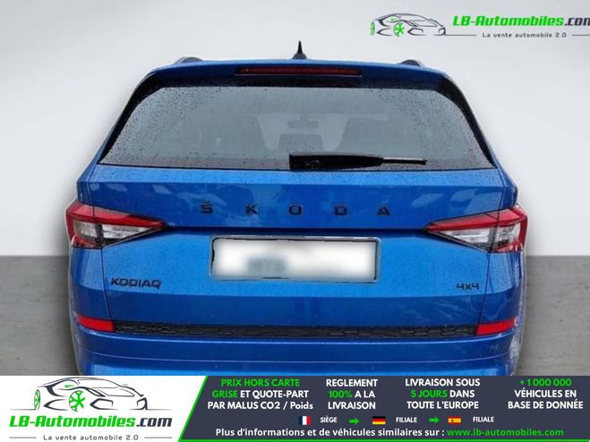 Skoda Kodiaq 2.0 TDI 200 BVA 4x4 5pl Bleu M�tallique de 2021