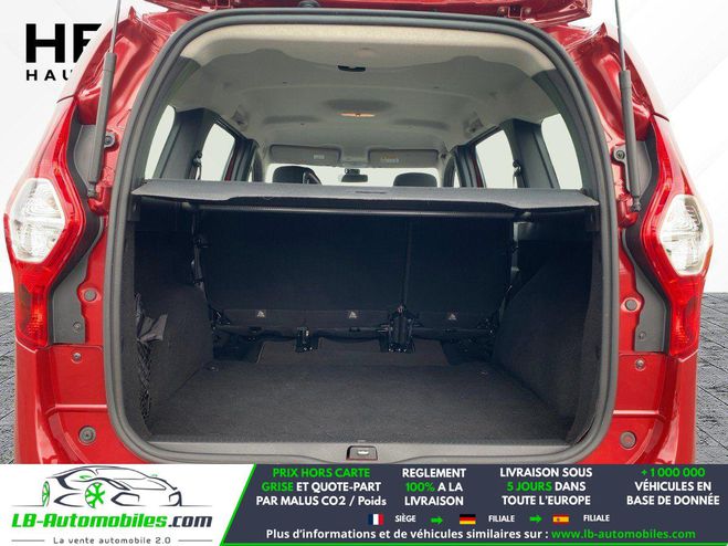 Dacia Lodgy TCe 130 FAP 5 places Rouge M�tallique de 2020