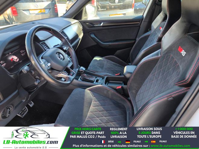 Skoda Kodiaq 2.0 Bi-TDI 240 BVA 4x4 5pl Blanc M�tallique de 2020