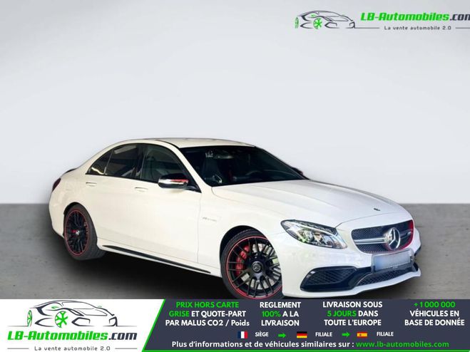 Mercedes Classe C 63 S AMG Blanc M�tallique de 2015