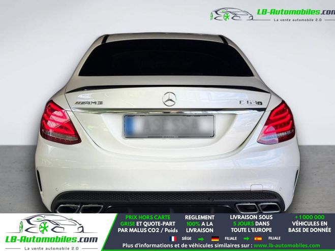 Mercedes Classe C 63 S AMG Blanc M�tallique de 2015