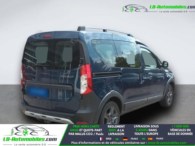Dacia Dokker TCe 115 Bleu M�tallique de 2017