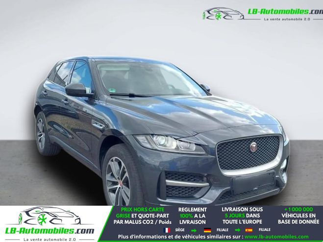 Jaguar F Pace 2.0 - 300 ch AWD BVA Gris M�tallique de 2018