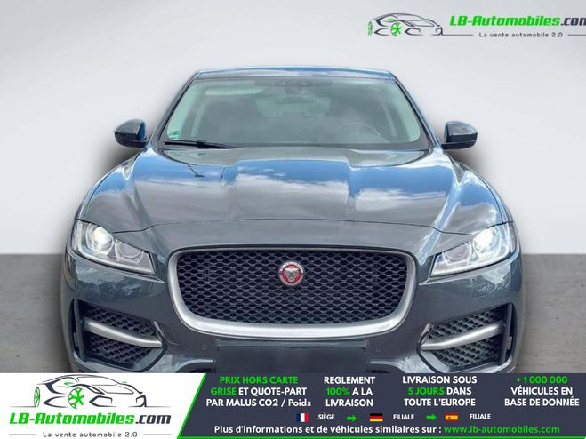 Jaguar F Pace 2.0 - 300 ch AWD BVA Gris M�tallique de 2018