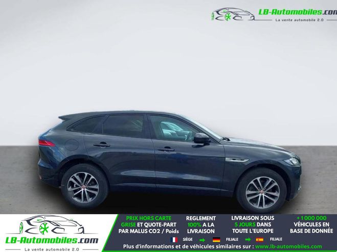 Jaguar F Pace 2.0 - 300 ch AWD BVA Gris M�tallique de 2018