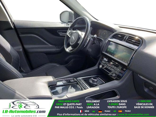 Jaguar F Pace 2.0 - 300 ch AWD BVA Gris M�tallique de 2018
