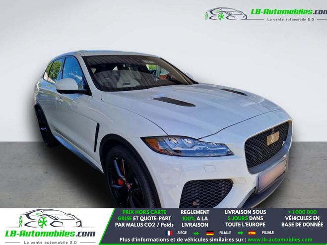 Jaguar F Pace 5.0 - SVR 550 AWD BVA Blanc de 2020