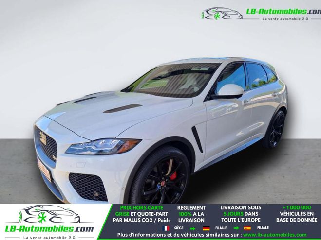 Jaguar F Pace 5.0 - SVR 550 AWD BVA Blanc de 2020