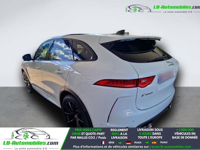 Jaguar F Pace 5.0 - SVR 550 AWD BVA Blanc de 2020
