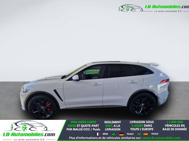 Jaguar F Pace 5.0 - SVR 550 AWD BVA Blanc de 2020