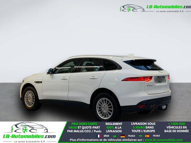 Jaguar F Pace 2.0 D - 180 ch AWD BVA Blanc de 2016