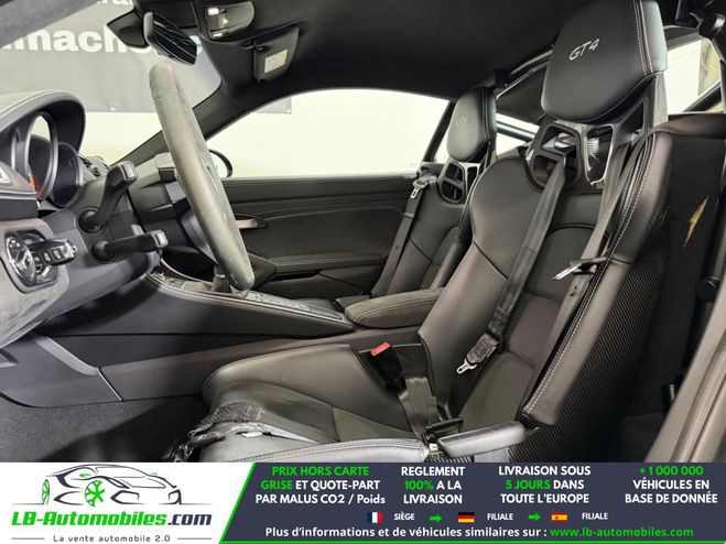 Porsche Cayman GT4 4.0i 420 ch Noir de 2021