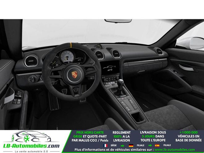 Porsche Cayman GT4 4.0i 420 ch Blanc M�tallique de 2020