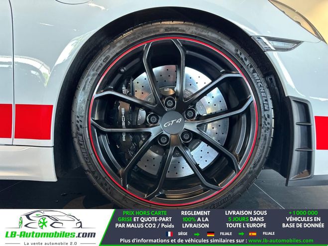Porsche Cayman GT4 4.0i 420 ch Blanc de 2020