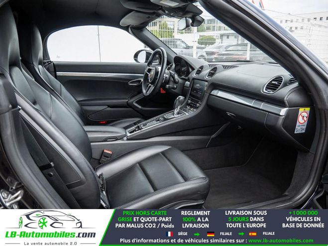 Porsche Boxster T 2.0i 300 ch PDK Noir M�tallique de 2016