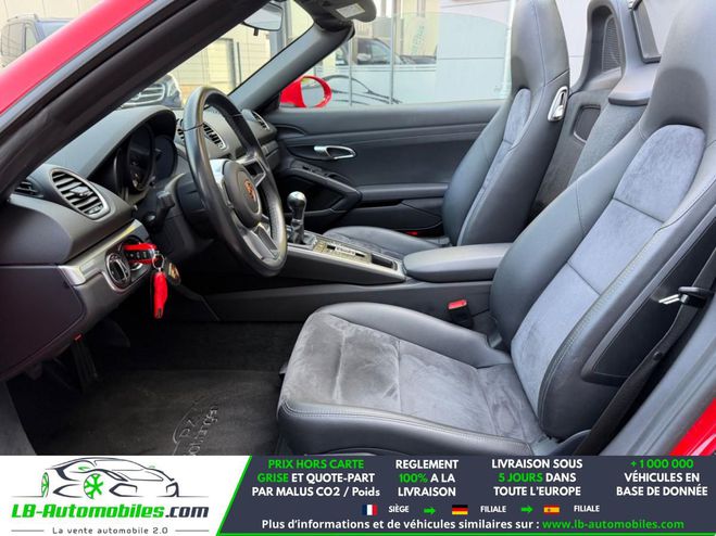 Porsche Boxster T 2.0i 300 ch Rouge M�tallique de 2016
