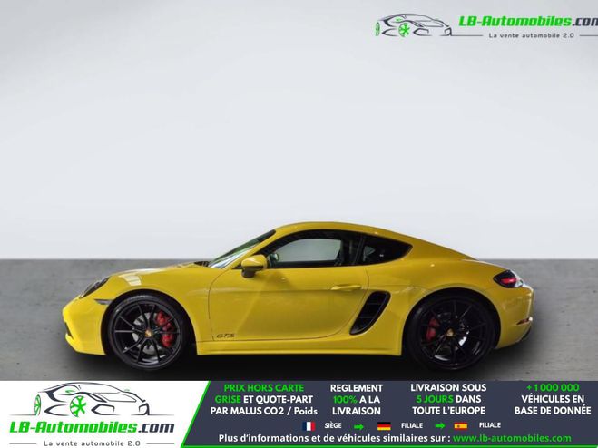 Porsche Cayman GTS 2.5i 365 ch Jaune de 2018