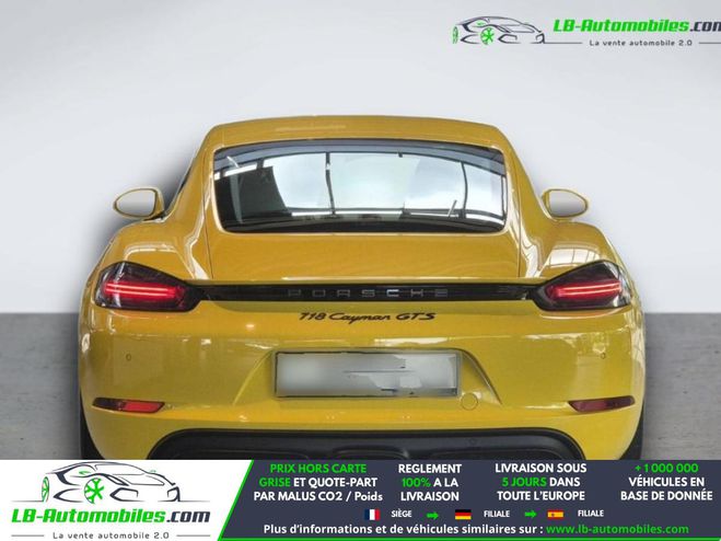 Porsche Cayman GTS 2.5i 365 ch Jaune de 2018