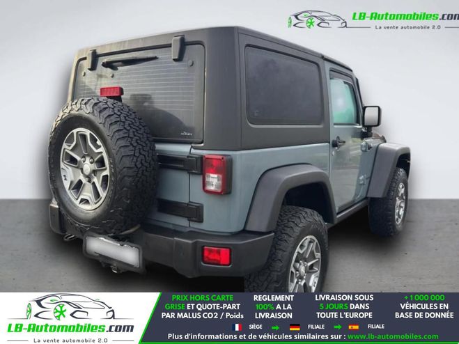 Jeep Wrangler 2.8 CRD 200 - BVA 3 Portes Gris M�tallique de 2014