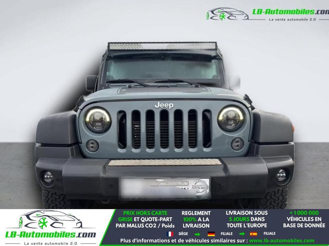 Jeep Wrangler 2.8 CRD 200 - BVA 3 Portes Gris M�tallique de 2014