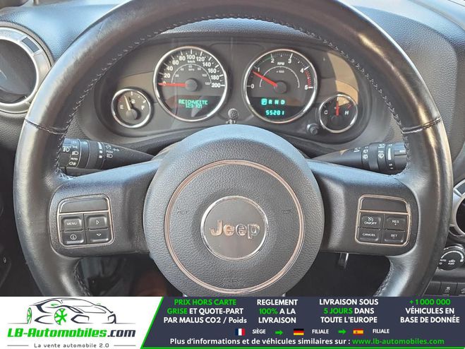 Jeep Wrangler 2.8 CRD 200 - BVA 3 Portes Gris M�tallique de 2014