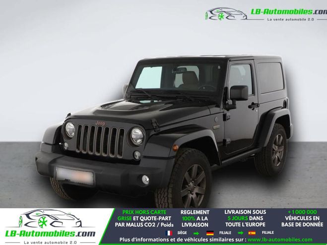 Jeep Wrangler 2.8 CRD 200 - BVA 3 Portes Noir de 2016