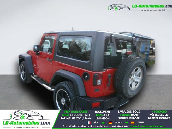 Jeep Wrangler 2.8 CRD 200 - BVA 3 Portes Rouge de 2012