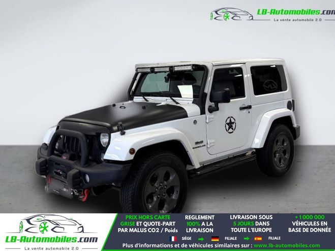 Jeep Wrangler 2.8 CRD 200 - BVA 3 Portes Blanc de 2018