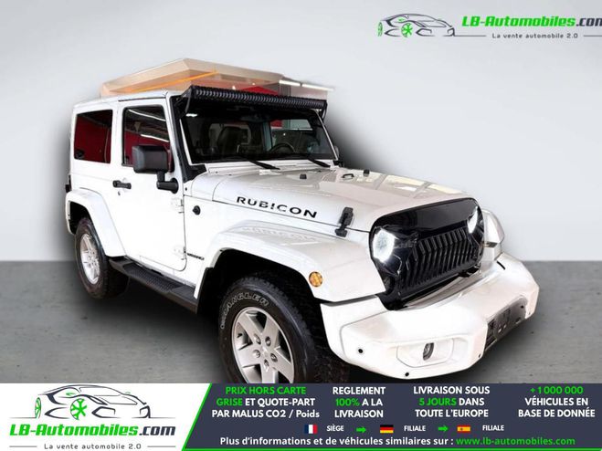 Jeep Wrangler V6 3.6 Pentastar 284  BVA 3 Portes Blanc de 2014