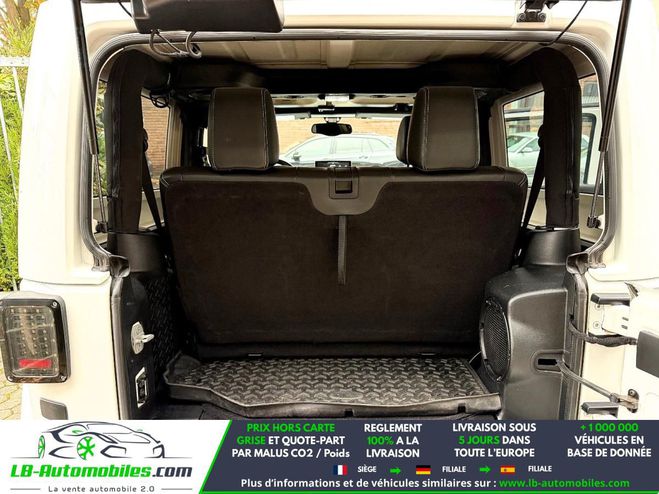Jeep Wrangler V6 3.6 Pentastar 284  BVA 3 Portes Blanc de 2014