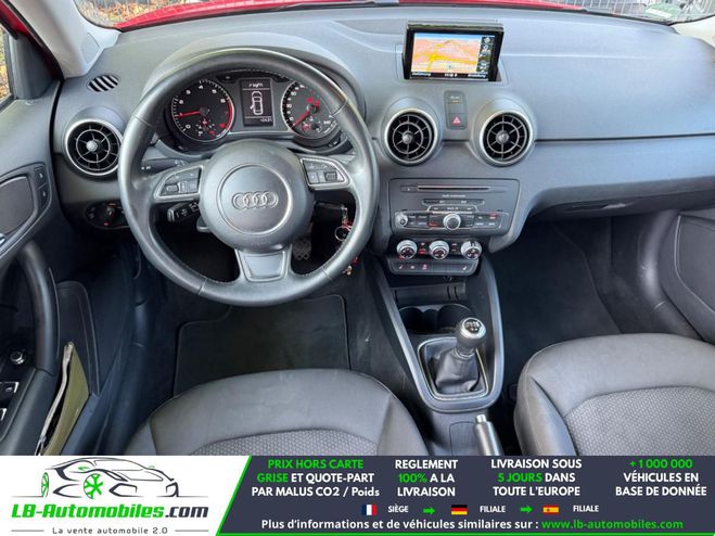 Audi A1 1.0 TFSI 95 BVM Rouge M�tallique de 2018