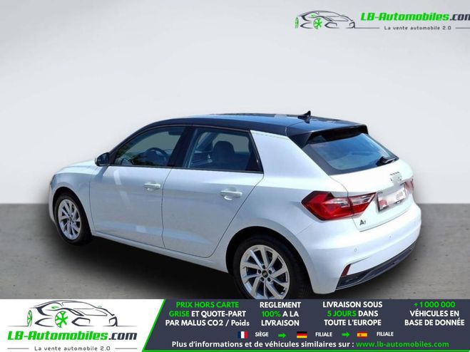Audi A1 30 TFSI 110 ch BVA Blanc M�tallique de 2021