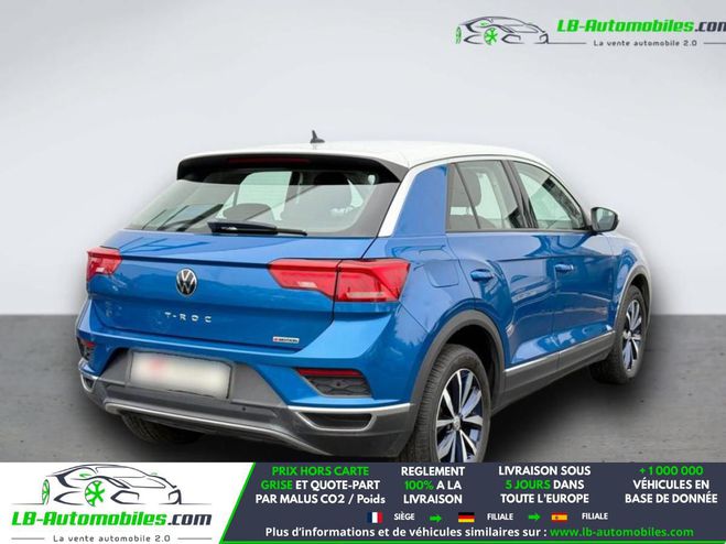 Volkswagen T Roc 2.0 TDI 150 Start/Stop BVA Bleu M�tallique de 2017