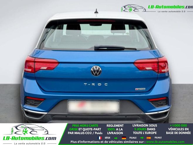 Volkswagen T Roc 2.0 TDI 150 Start/Stop BVA Bleu M�tallique de 2017