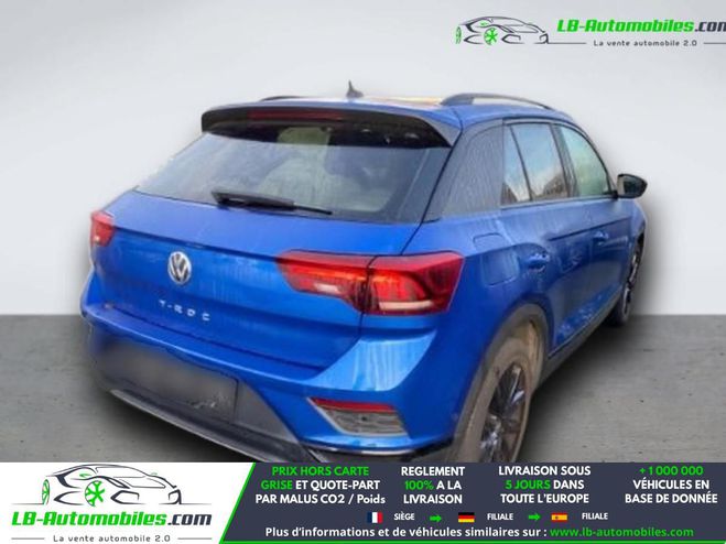 Volkswagen T Roc 2.0 TDI 150 Start/Stop BVA Bleu M�tallique de 2019