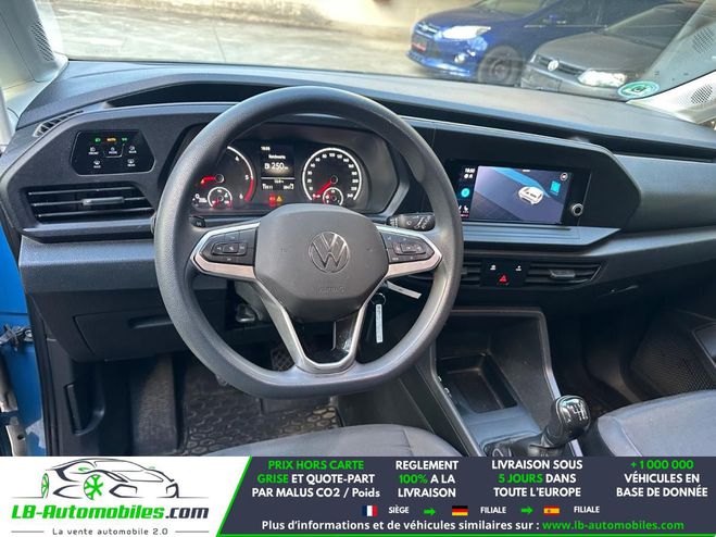 Volkswagen Caddy 2.0 TDI 122 BVM Bleu de 2021