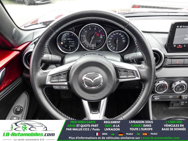 Mazda MX5 1.5L SKYACTIV-G 132 ch Rouge M�tallique de 2021