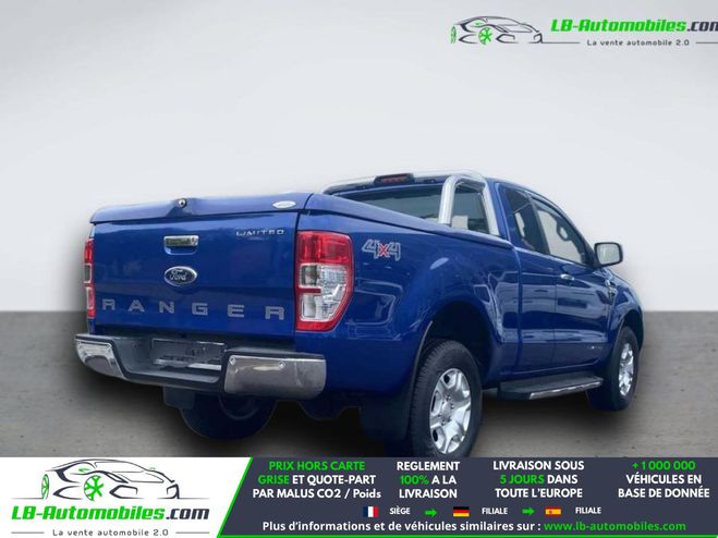Ford Ranger 3.2 TDCi 200 BVA SUPER CABINE Bleu de 2016