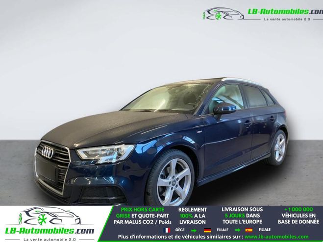 Audi A3 TFSI 115 BVM Bleu M�tallique de 2018